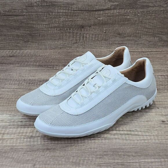 Donald J Pliner Farr Men's Size 9 White Leather Sneakers NEW - Picture 9 of 9